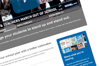 A Newsletter for Teachers